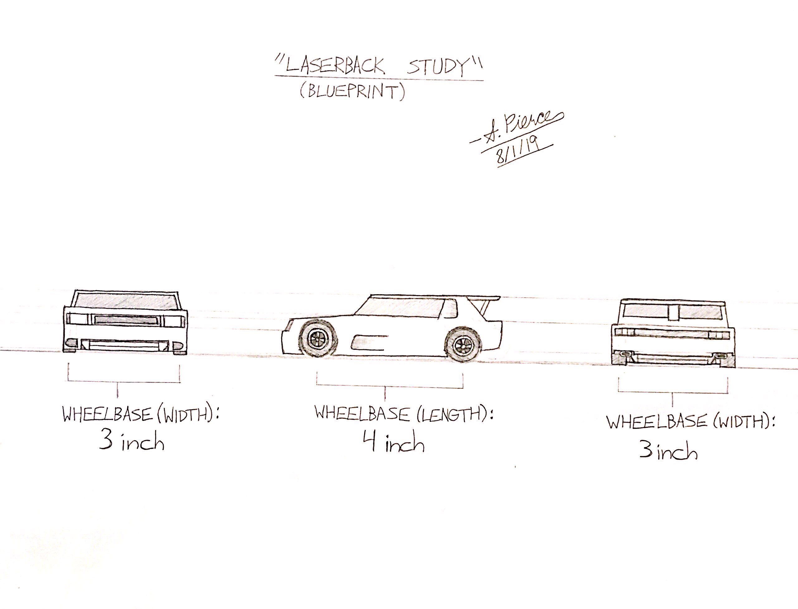 Laserback Concept Car Study